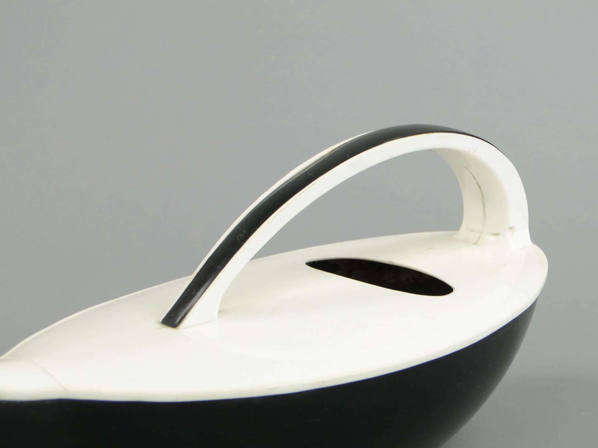 Watering Can, black, plastic, by K. Kunis, Germany, 1960s. - 11330