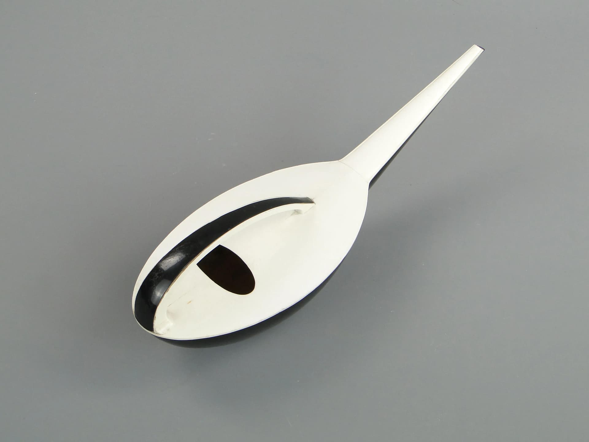 Watering Can, black, plastic, by K. Kunis, Germany, 1960s. - 11333