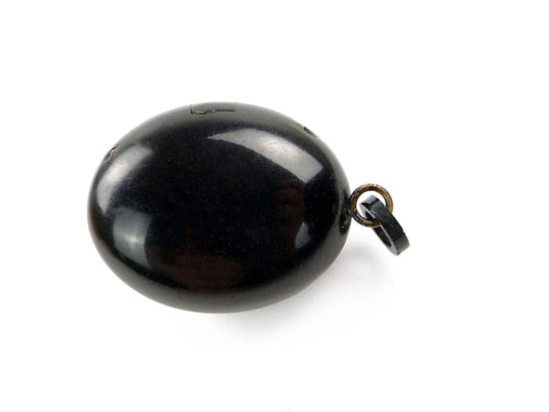 Biedermeier Locket, black ebony, Austria, 19th c. - 171726