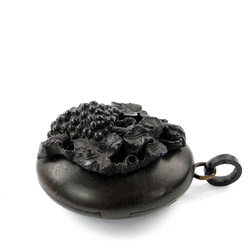 Biedermeier Locket, black ebony, Austria, 19th c. - 171724