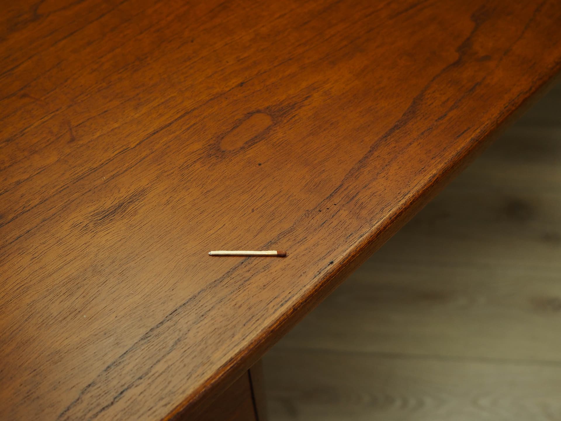 Desk, brown teak, by B. Mogensen, Denmark, 1960s. - 171811