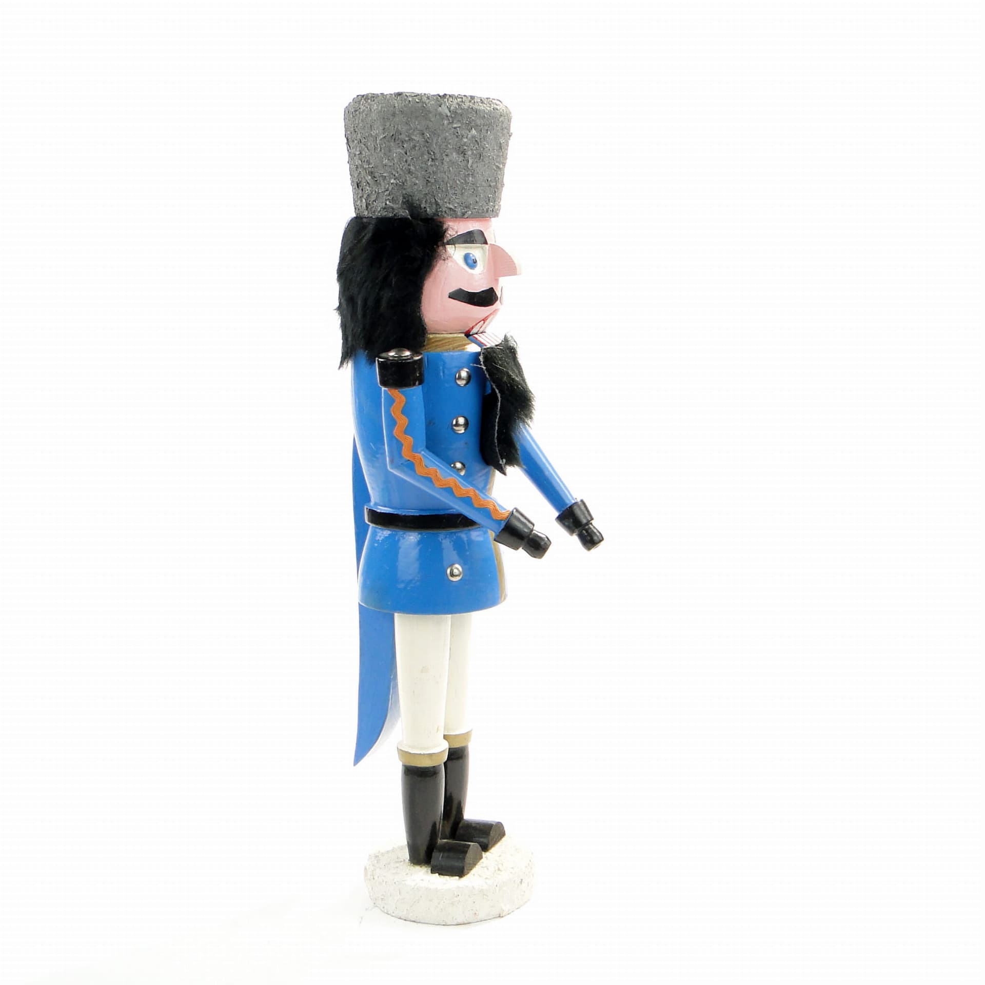 Dziadek do orzechów figuralny, folk, drewno polichromowane multicolor, Austria, lata 60. - 171871