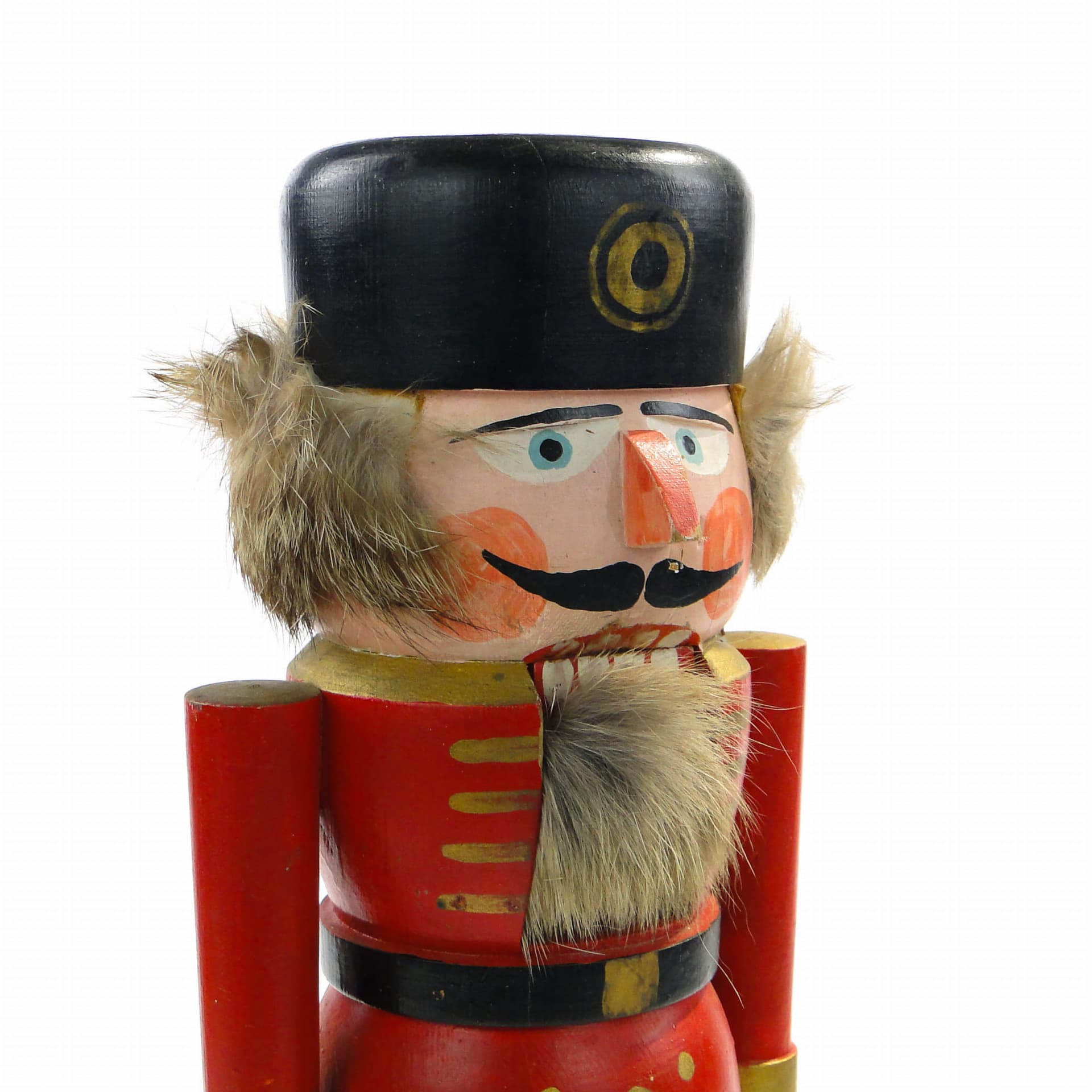 Dziadek do orzechów figuralny, multikolor, drewno polichromowane, Austria, lata 70. - 171881