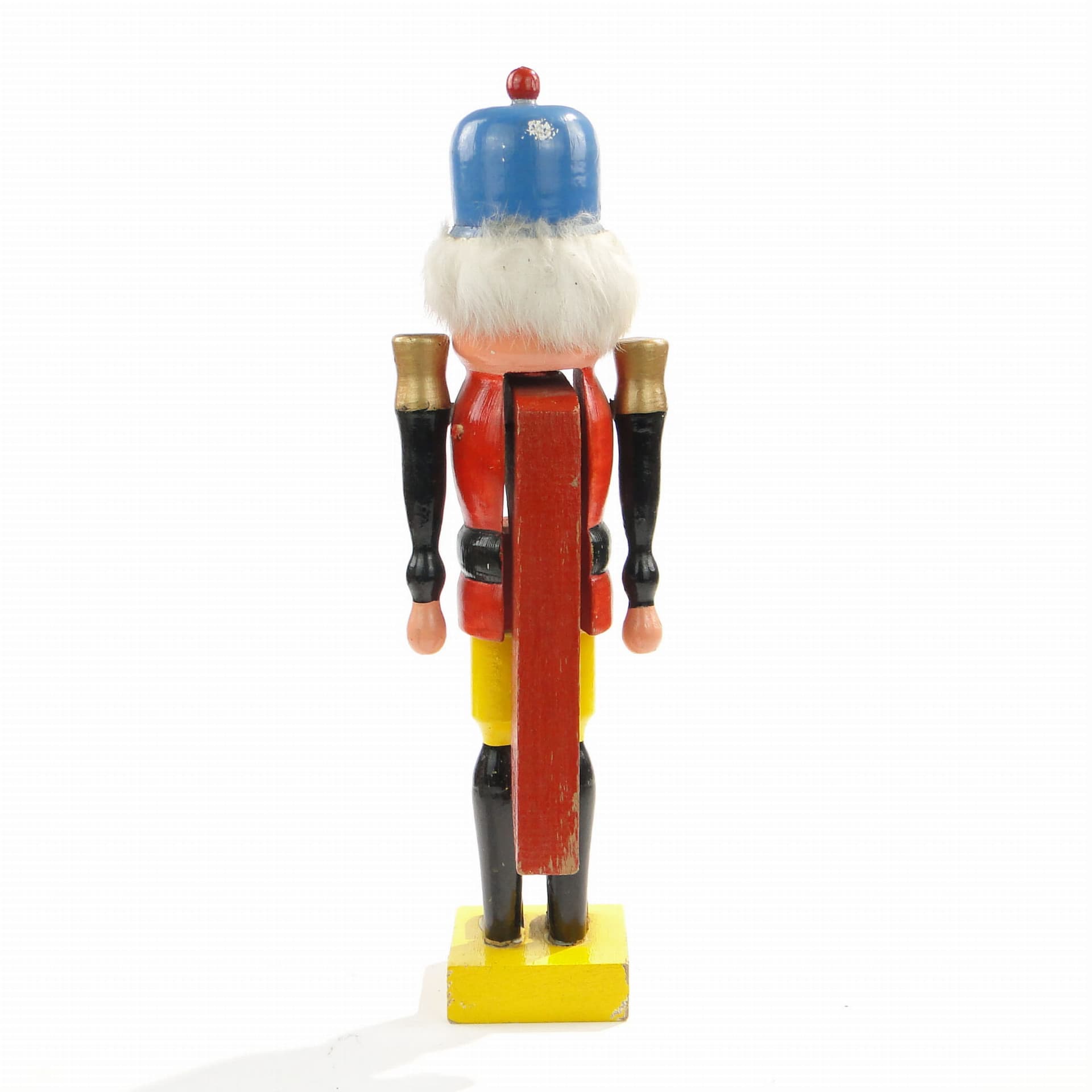 Dziadek do orzechów figuralny, wielokolorowy, drewno polichromowane, Austria, lata 60. - 171914