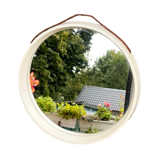 Lustro okrągłe Reflections by Thermotex | Dania | vintage | lata 70.–80. - WYMIARY