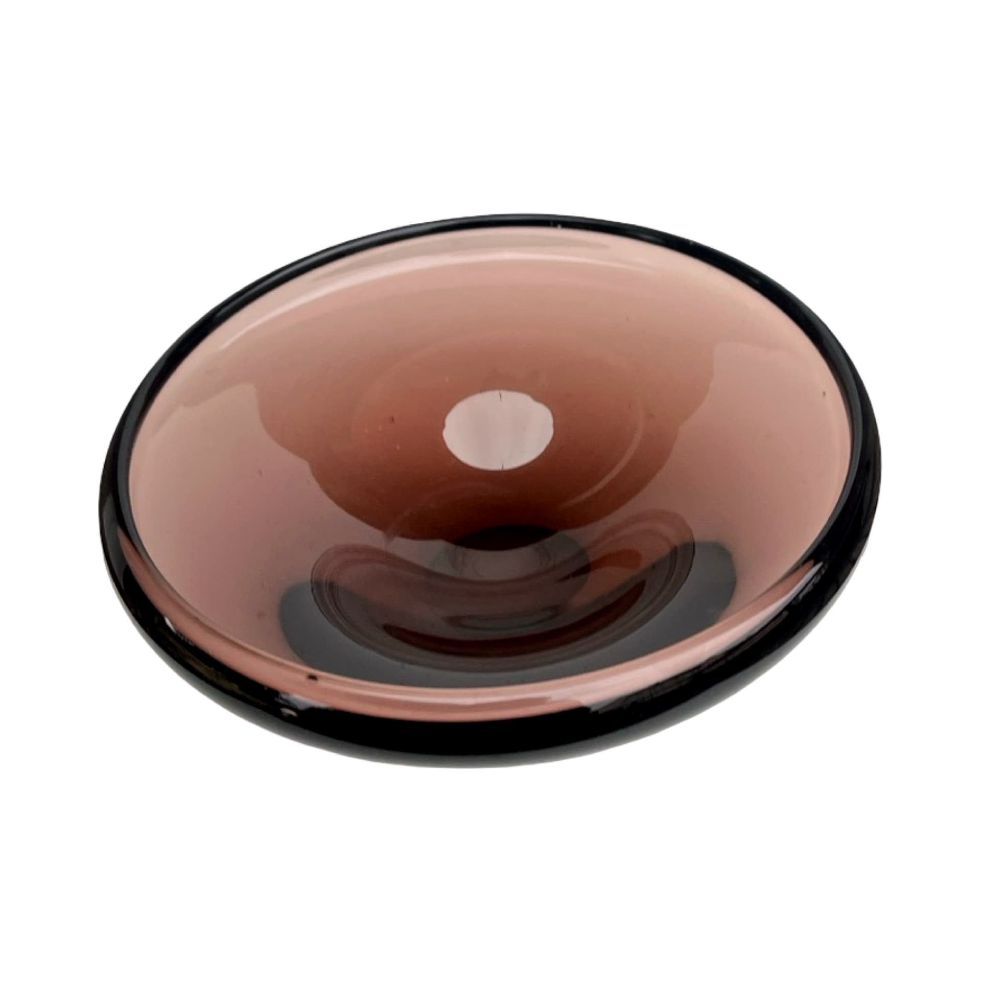 Misa ze szkła ręcznie formowanego proj. M Klinger, Železný Brod Sklo, Czechosłowacja, lata 70. - 172000