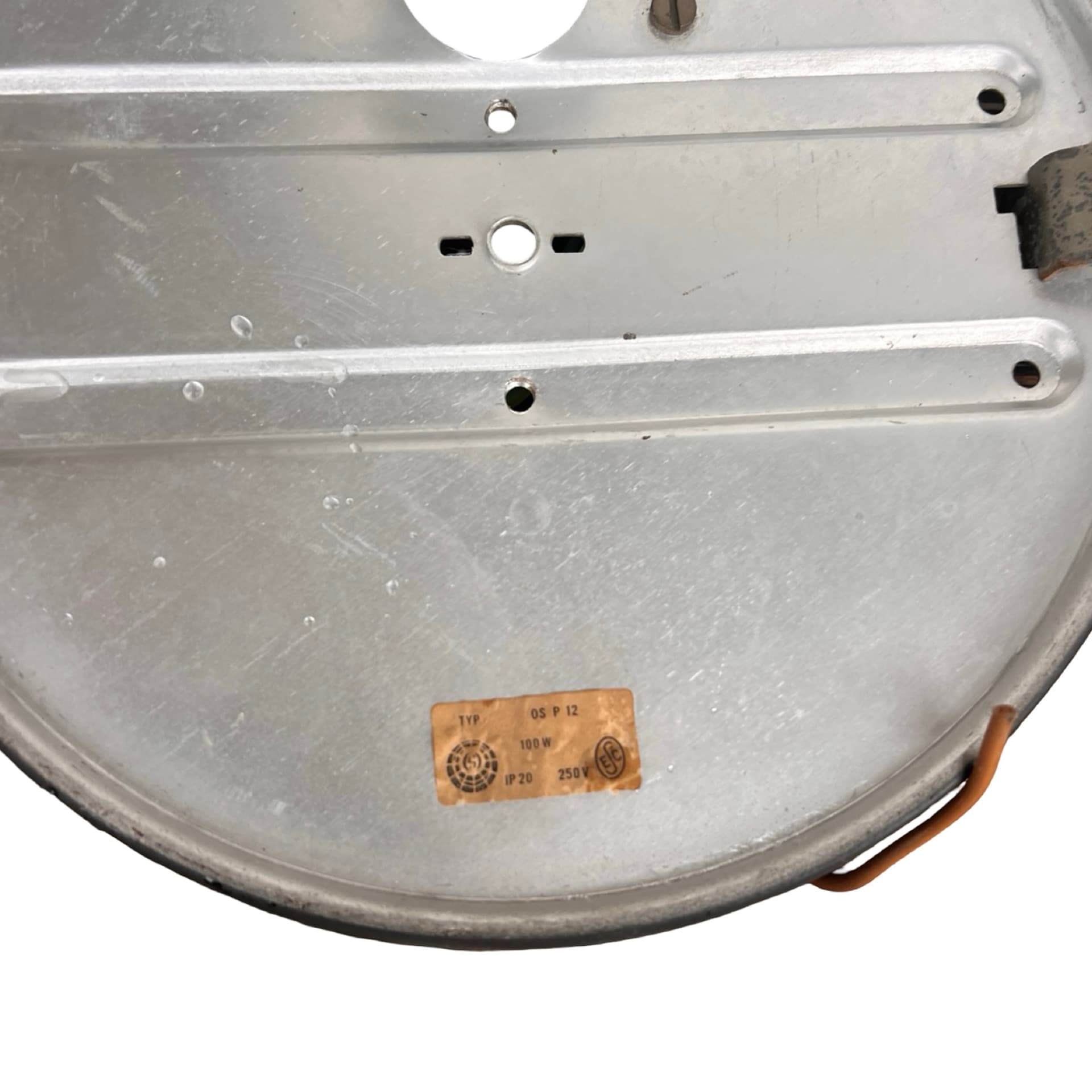 Wall Lamp Plaster Miodu, white glass, Kamenický Šenov, Czech Republic, 1970s. - 172092