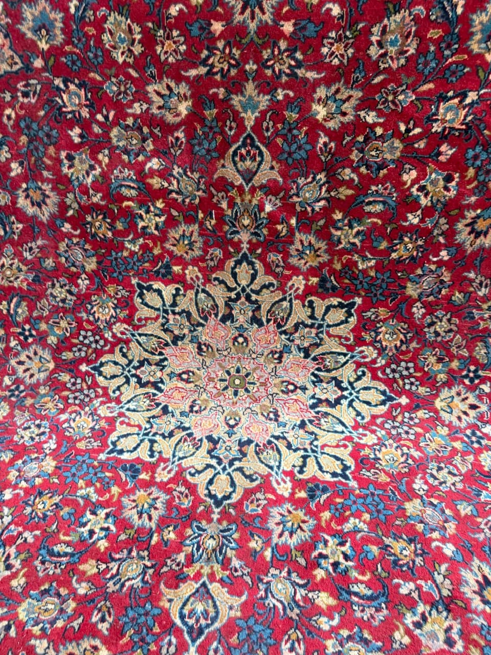 Rug Keshan, red, wool, Iran - 172170