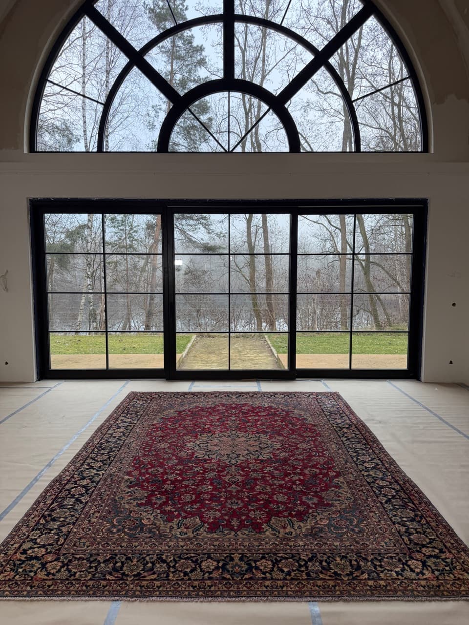 Rug Keshan, red, wool, Iran - 172157