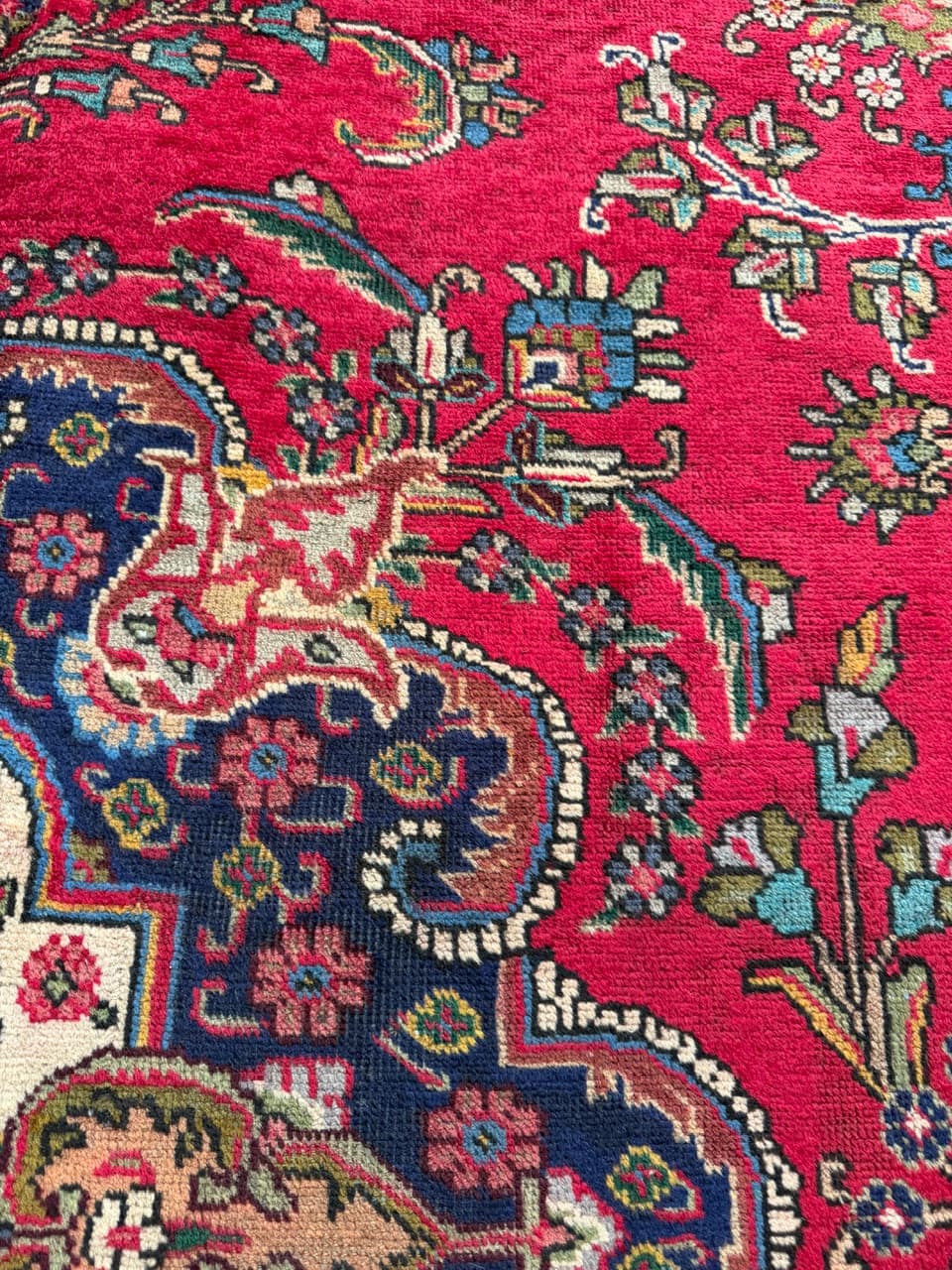 Rug Keshan, red, wool, Iran - 172187