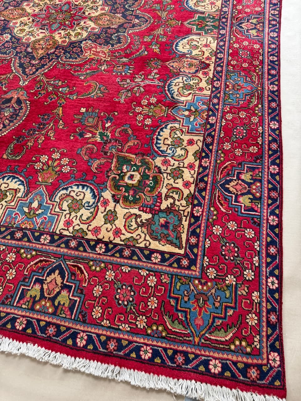 Rug Keshan, red, wool, Iran - 172197
