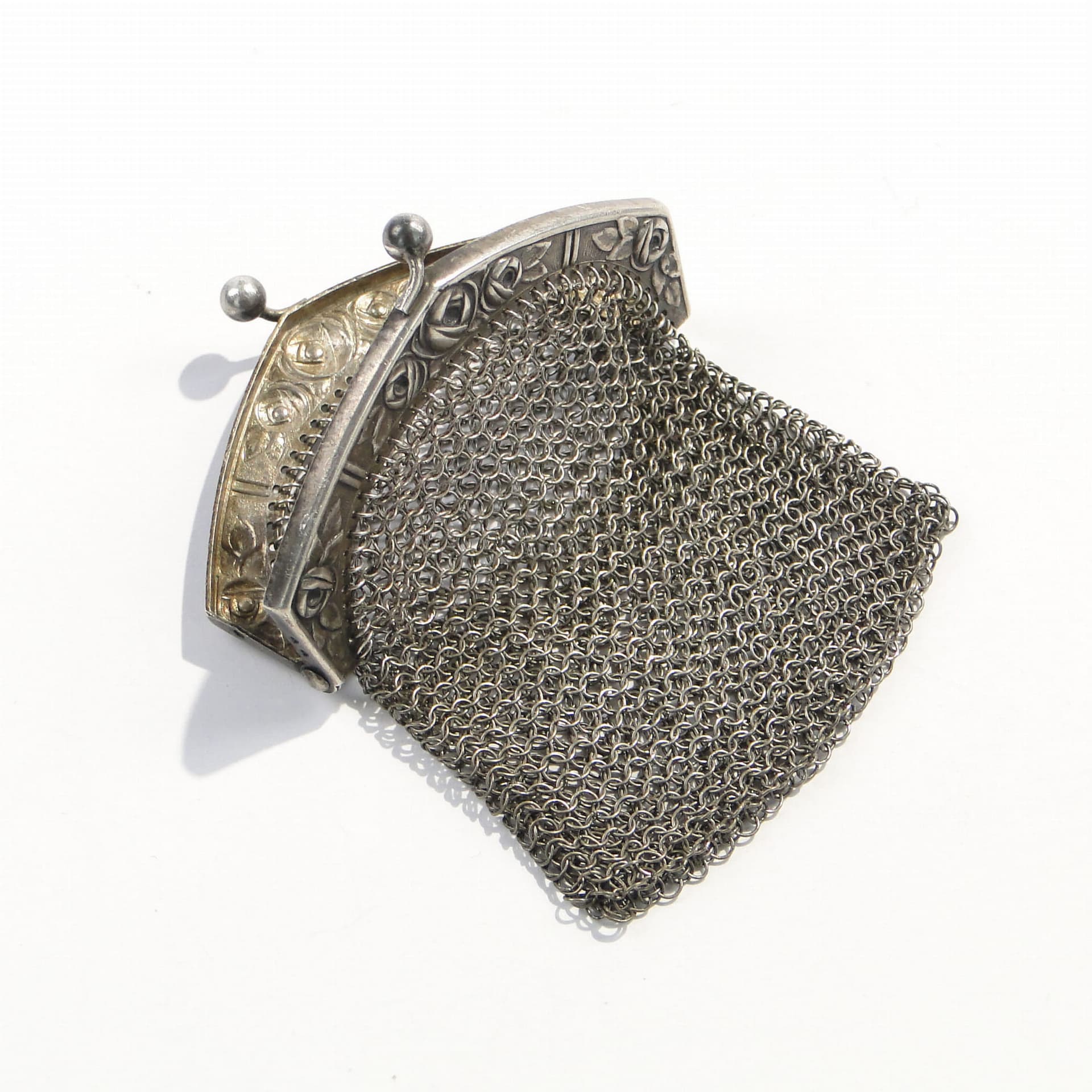 Coin Purse Art Nouveau, silver, France, 19th c. - 172336