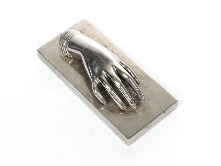 Paperweight, Art Nouveau, silver, metal, Austria, early 20th c. - 172361