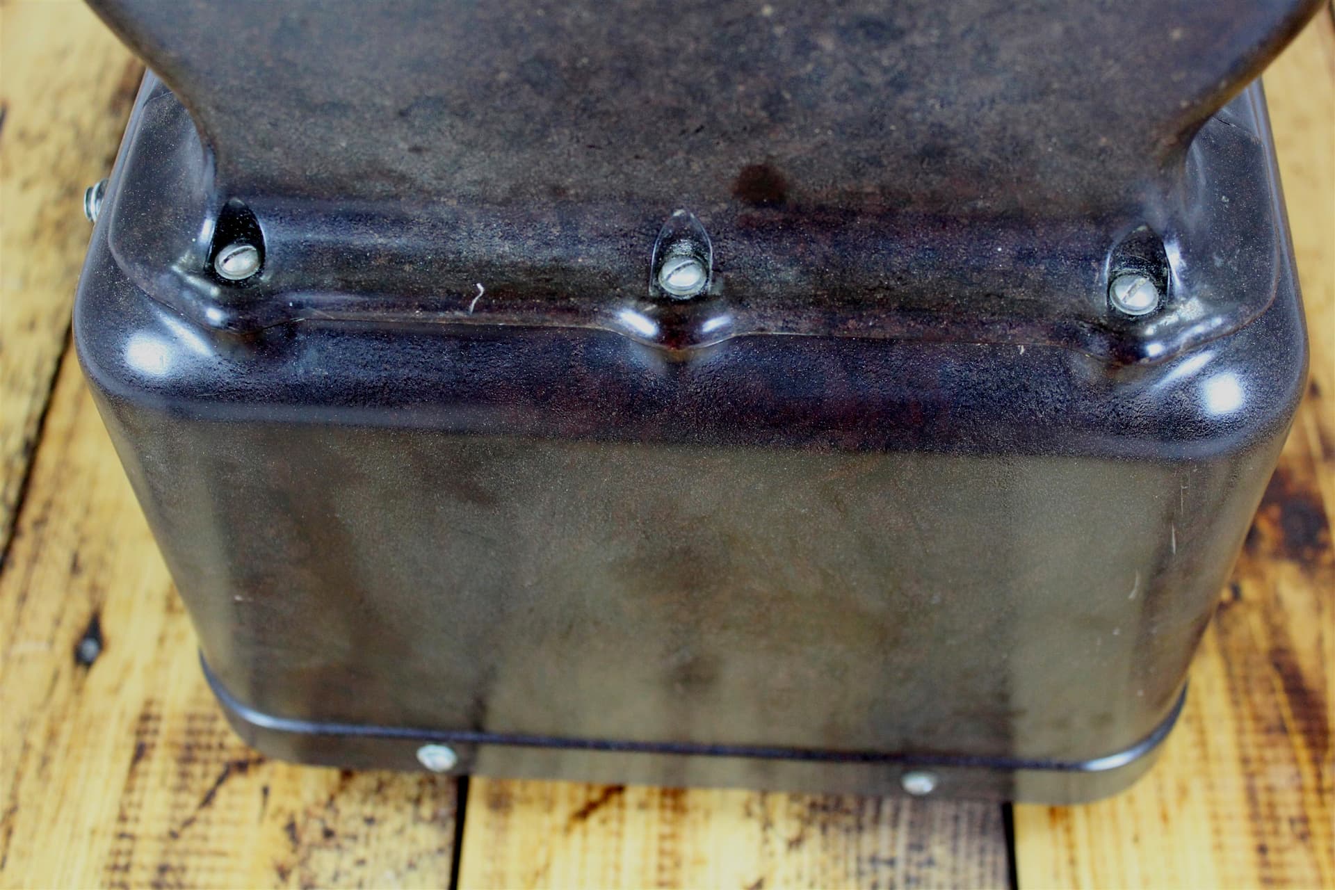 Waga sklepowa, ciemnobrązowy bakelit, Czechy, lata 40. - 172382