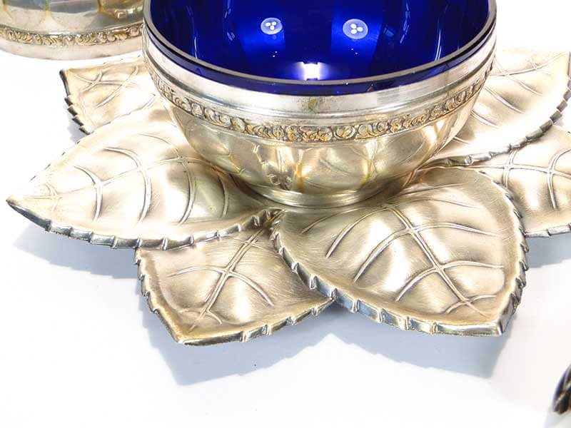 Bonbonniere Pear, silver brass, Sandrik, Slovakia, 1920s. - 172410