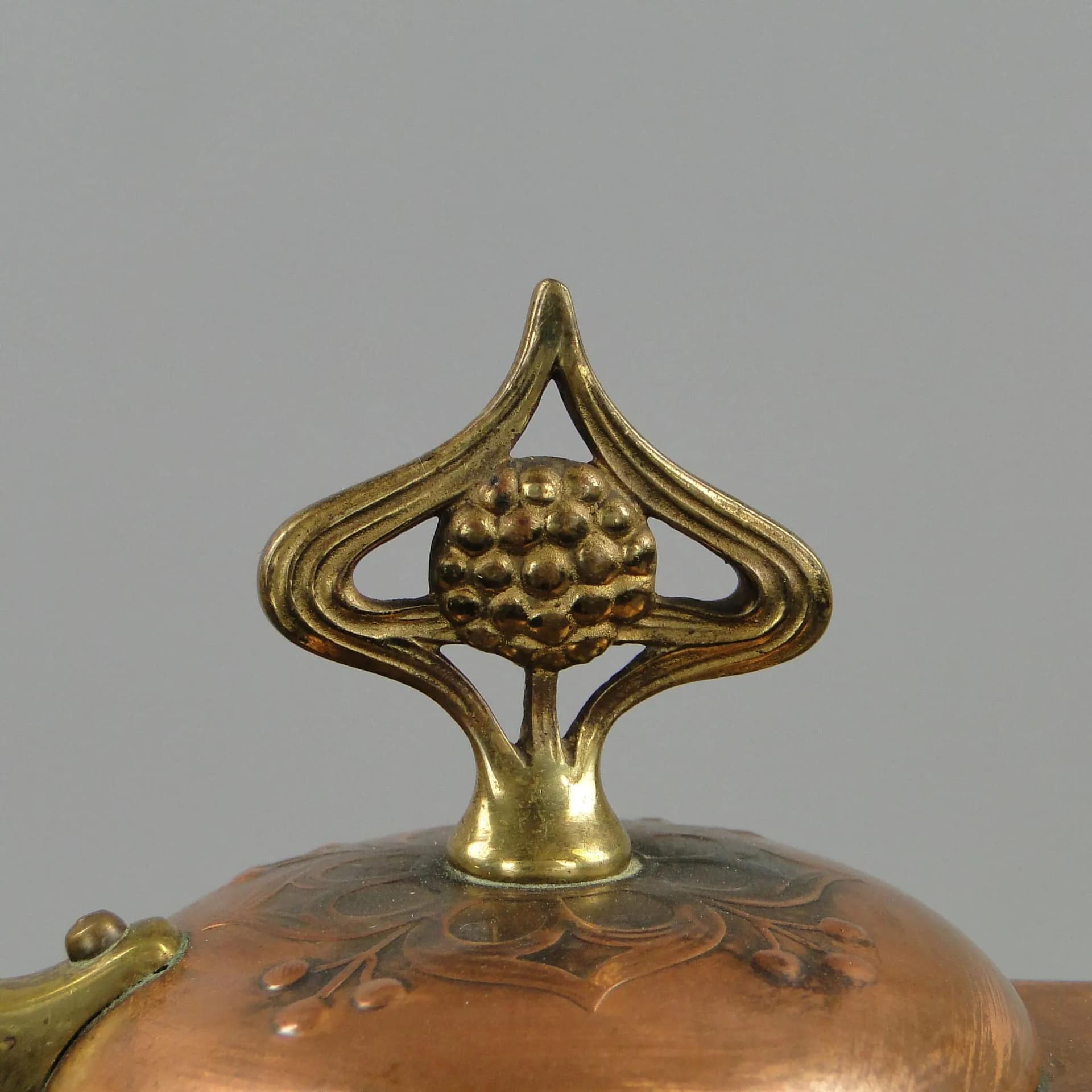 Wine Jug Art Nouveau, copper brass, WMF, Germany, early 20th c. - 11475