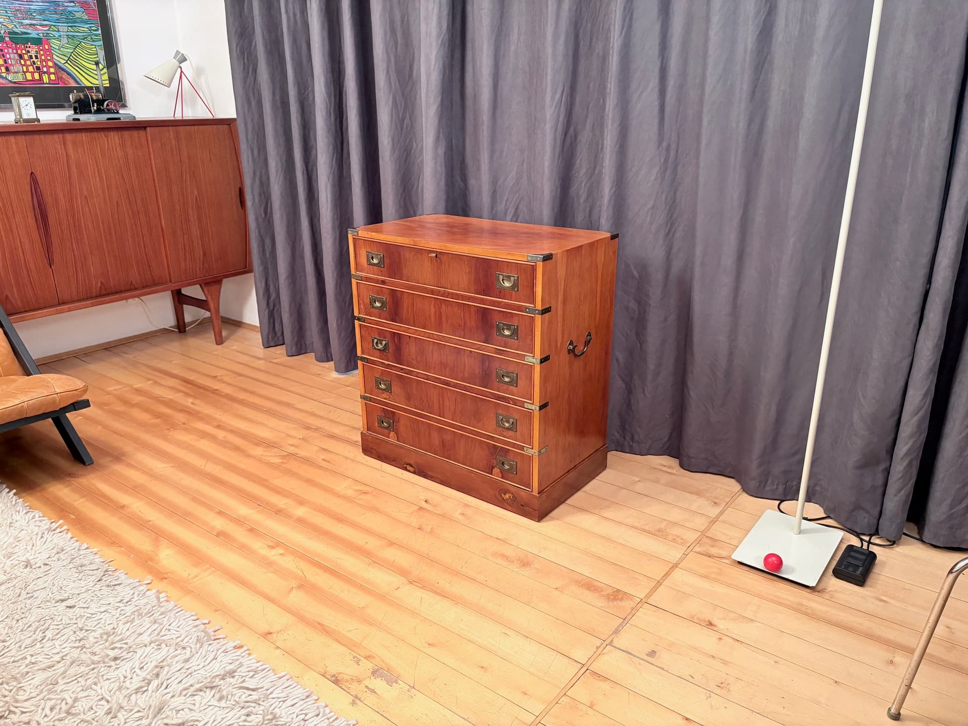 Kampanijna , wojskowa komoda , sekretarzyk , Wielka Brytania - 172556