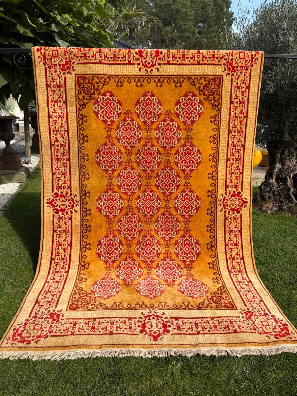 Dywan Perski Wełniany Kaszmirowy Indo Mir Herati - 172629