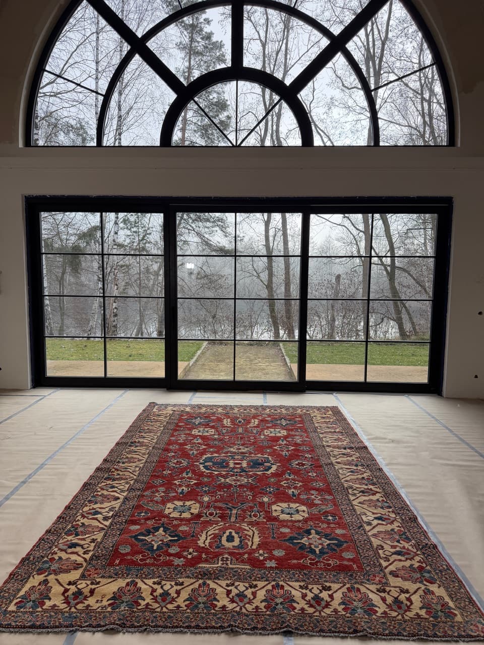 Dywan Ziegler, czerwony, wełna, Pakistan - 172715