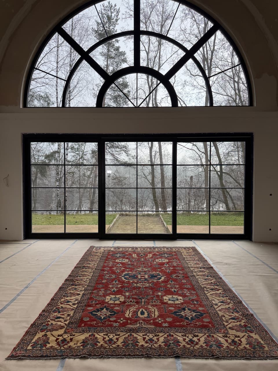 Dywan Ziegler, czerwony, wełna, Pakistan - 172716