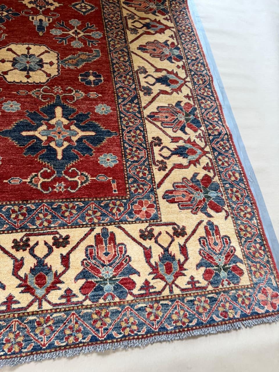 Dywan Ziegler, czerwony, wełna, Pakistan - 172726