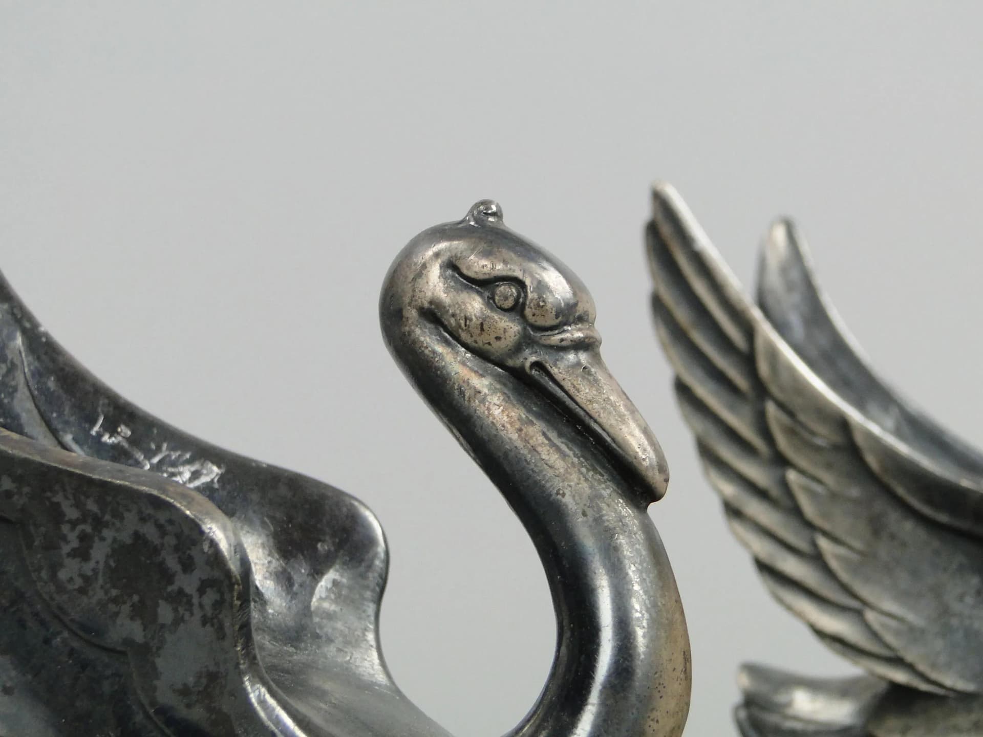 Pair of bookends Art Deco, dark brown marble, France, 1920s. - 11485