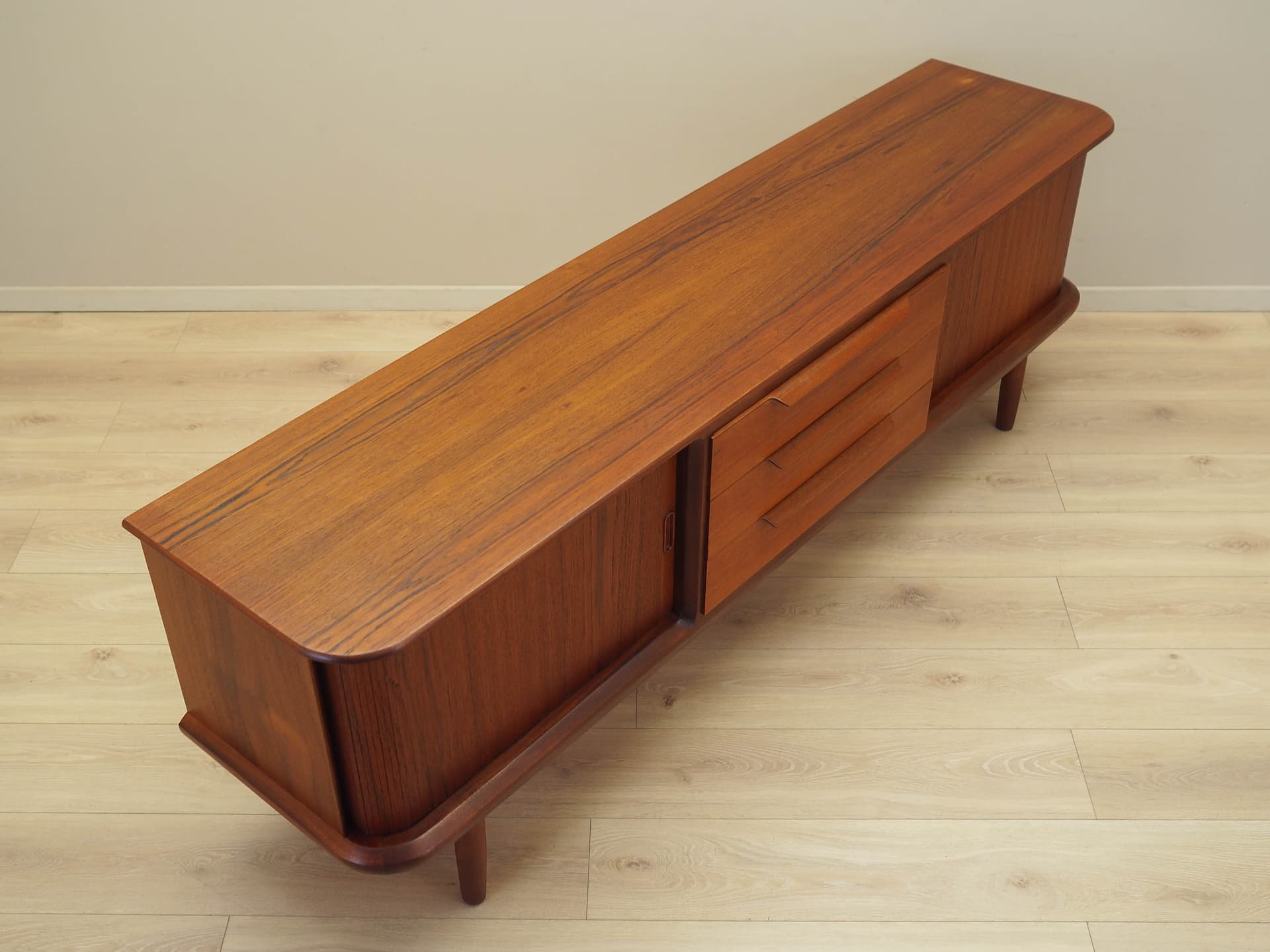 Sideboard, tekowy brązowy, Dania, lata 70. - 172860