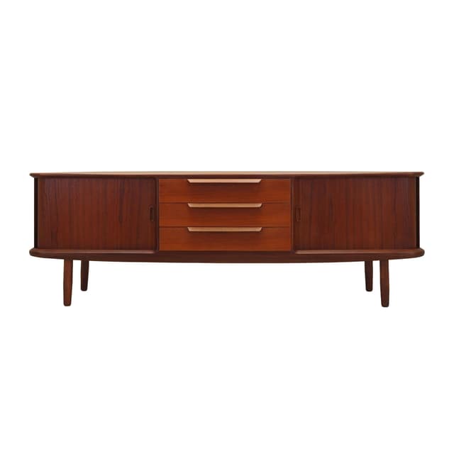 Sideboard, tekowy brązowy, Dania, lata 70. - WYMIARY