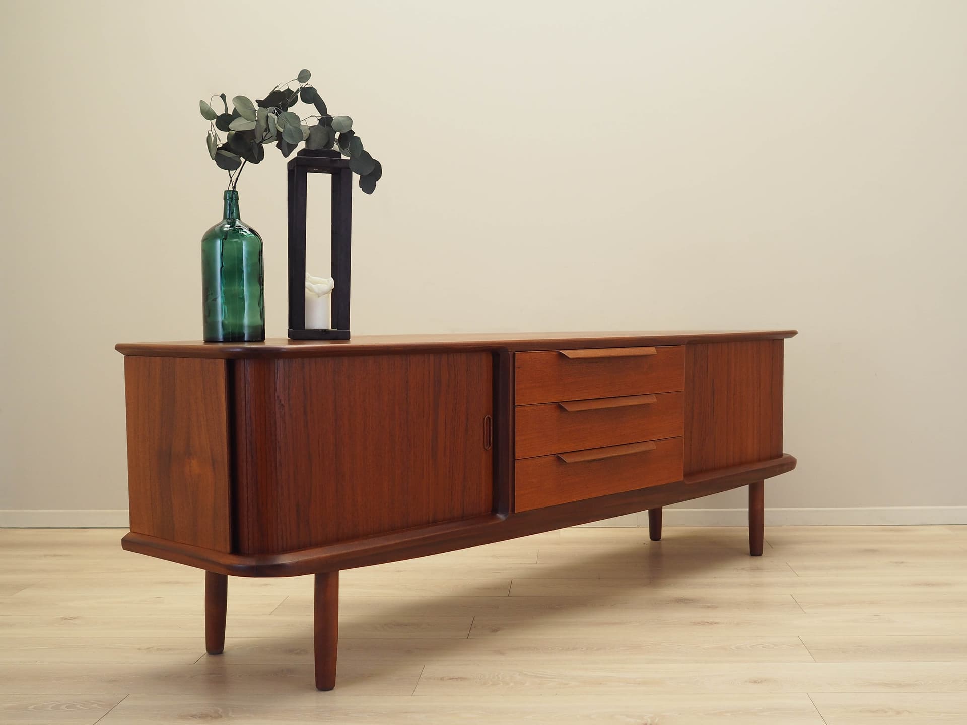 Sideboard, tekowy brązowy, Dania, lata 70. - 172859