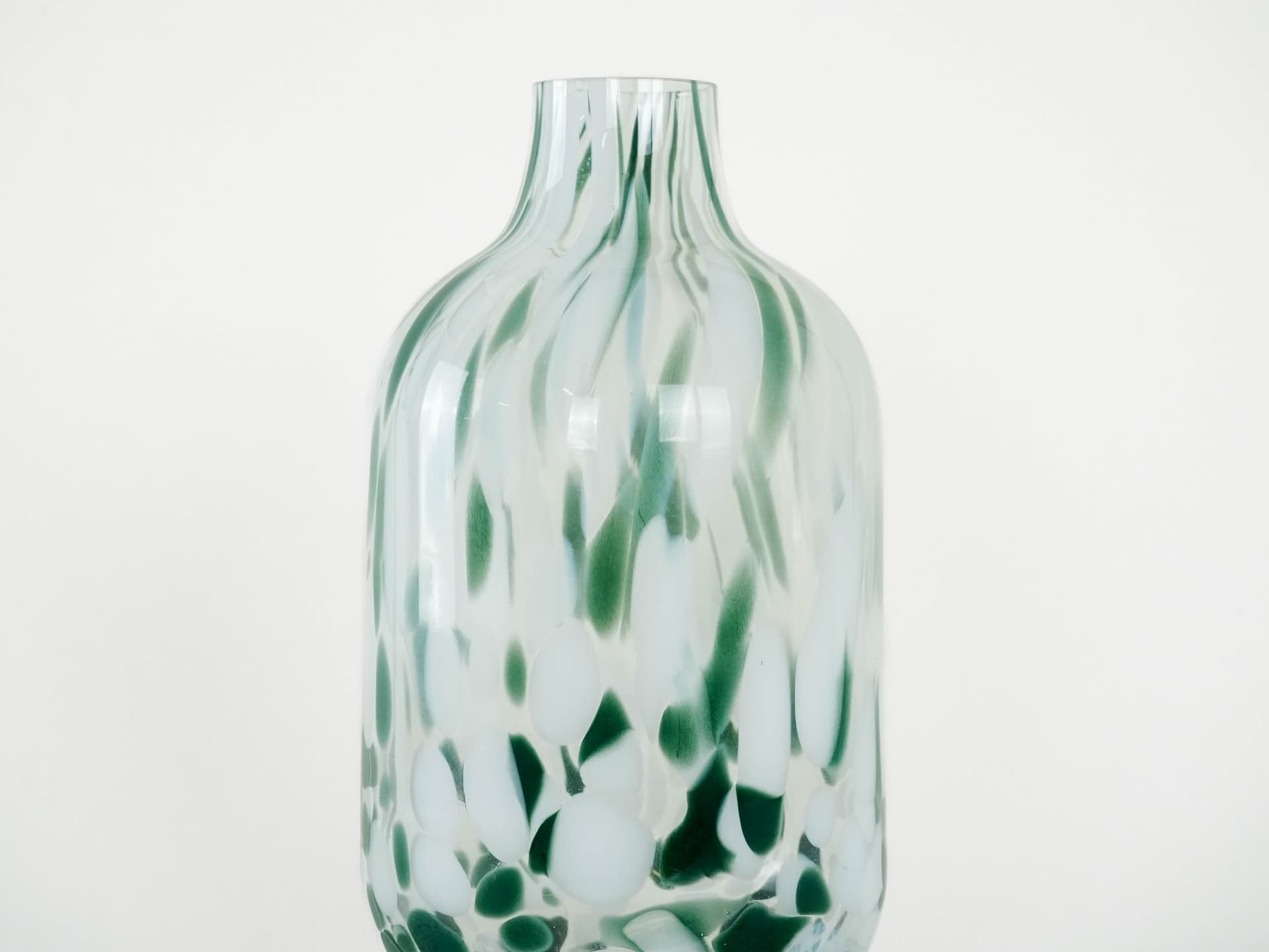 Wazon, szkło transparent, Dania, lata 70. - 172998