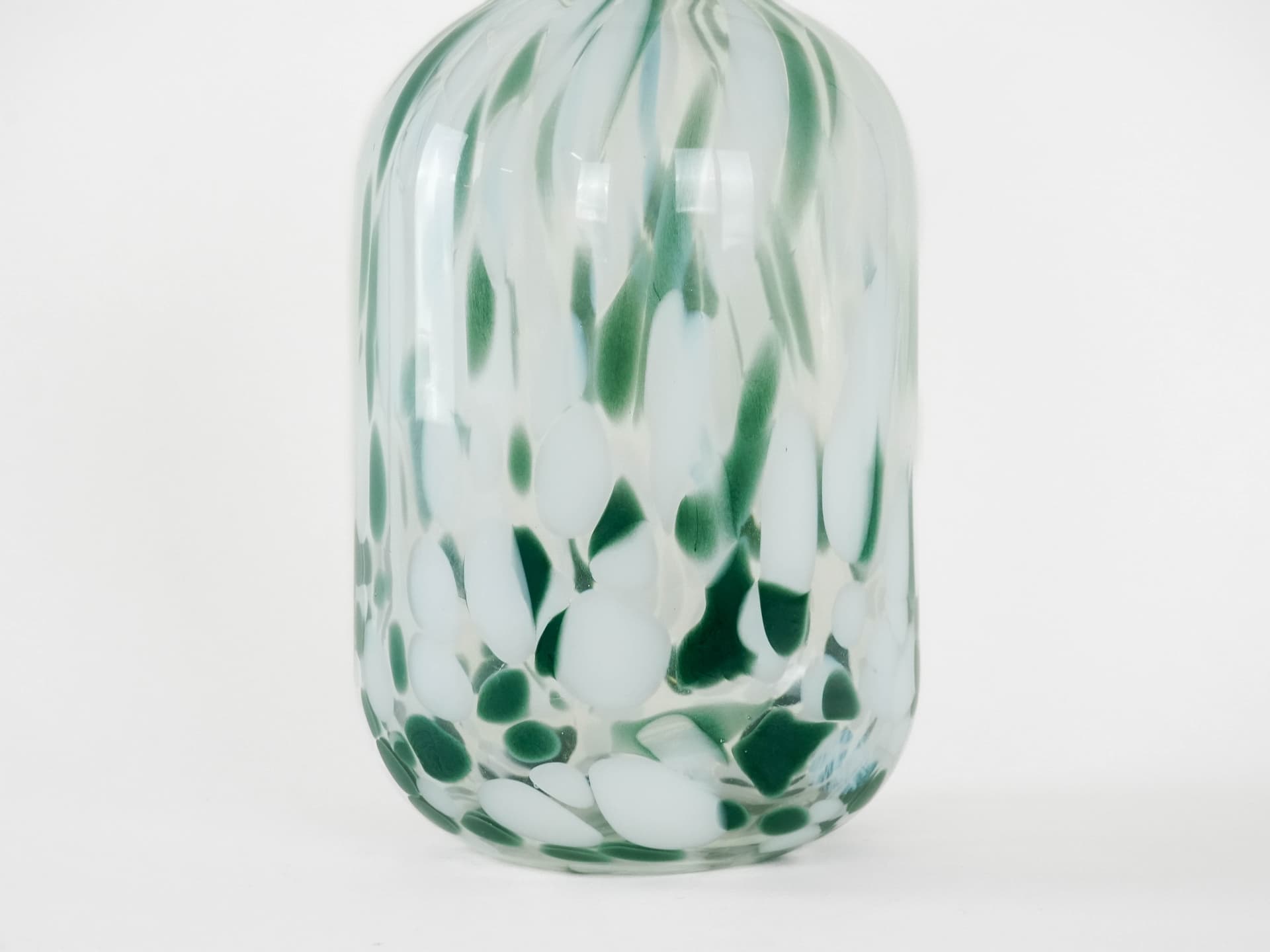 Wazon, szkło transparent, Dania, lata 70. - 173002