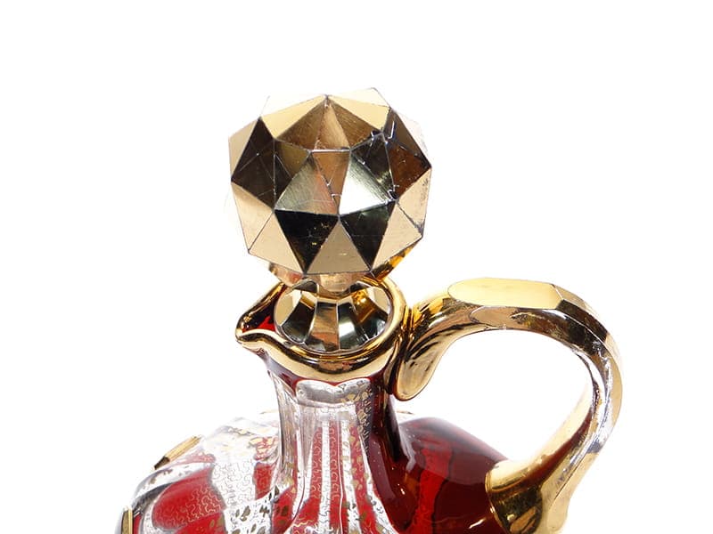 Decanter, Neo-Baroque, ruby glass, Egerman Novy Bor, Czechoslovakia, 1960s - 173048