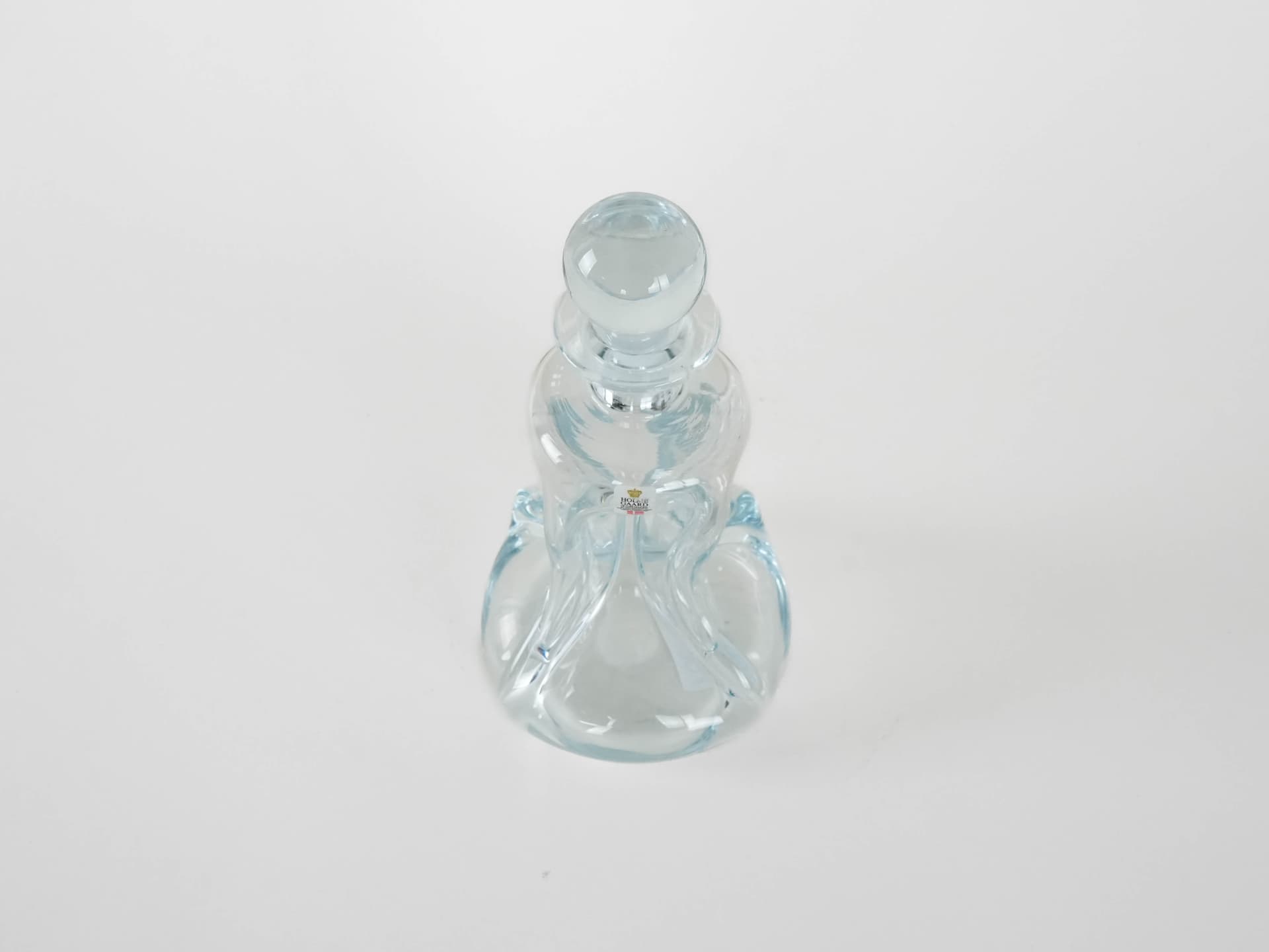 Decanter Kluk, transparent glass, Holmegaard, Denmark, 1970s. - 173063