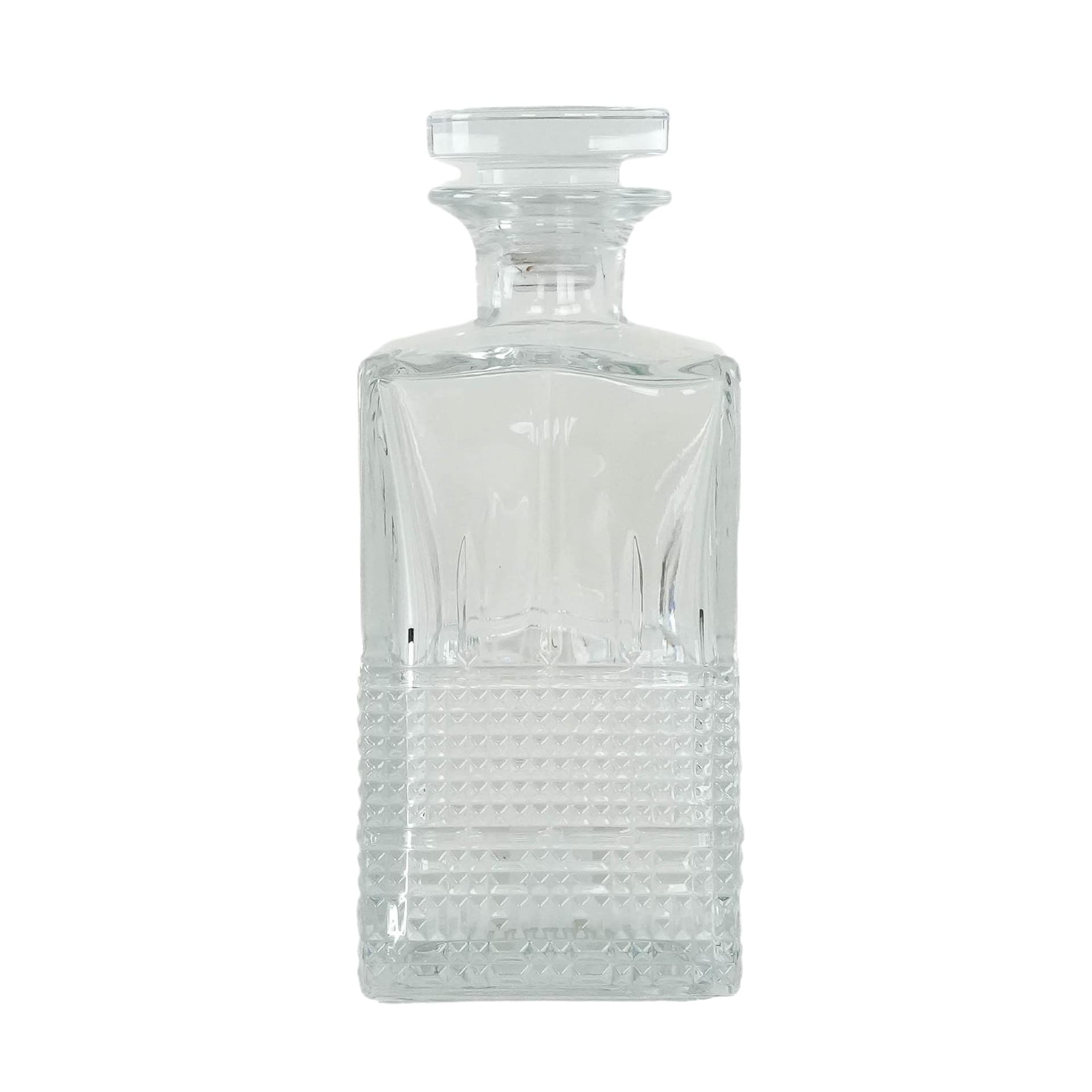 Decanter, transparent glass, Denmark, 1970s