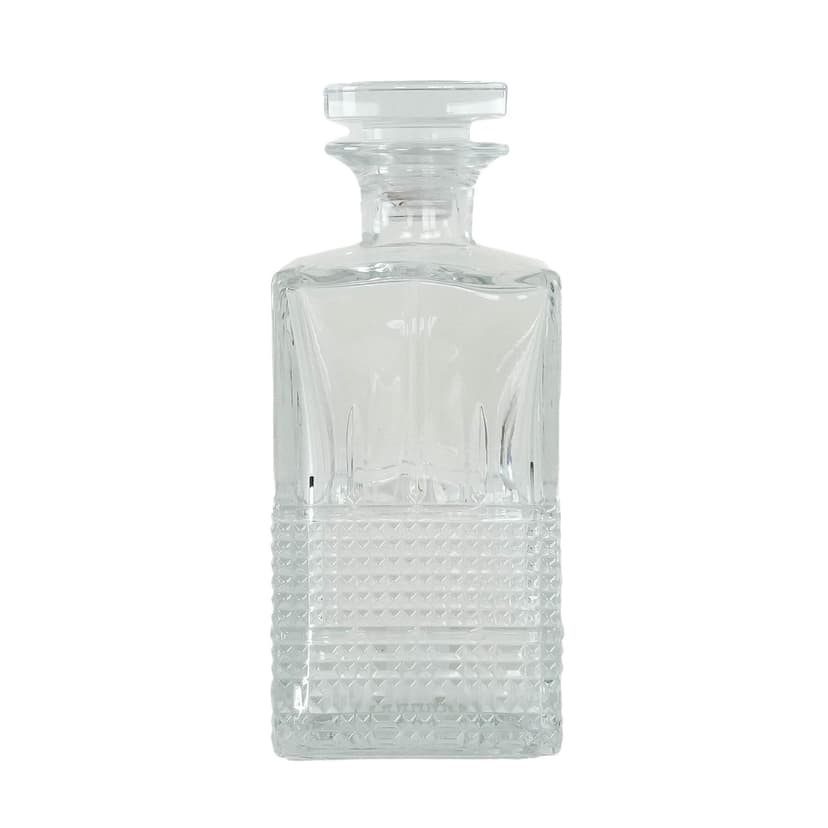 Karafka, transparent, szkło, Dania, lata 70.