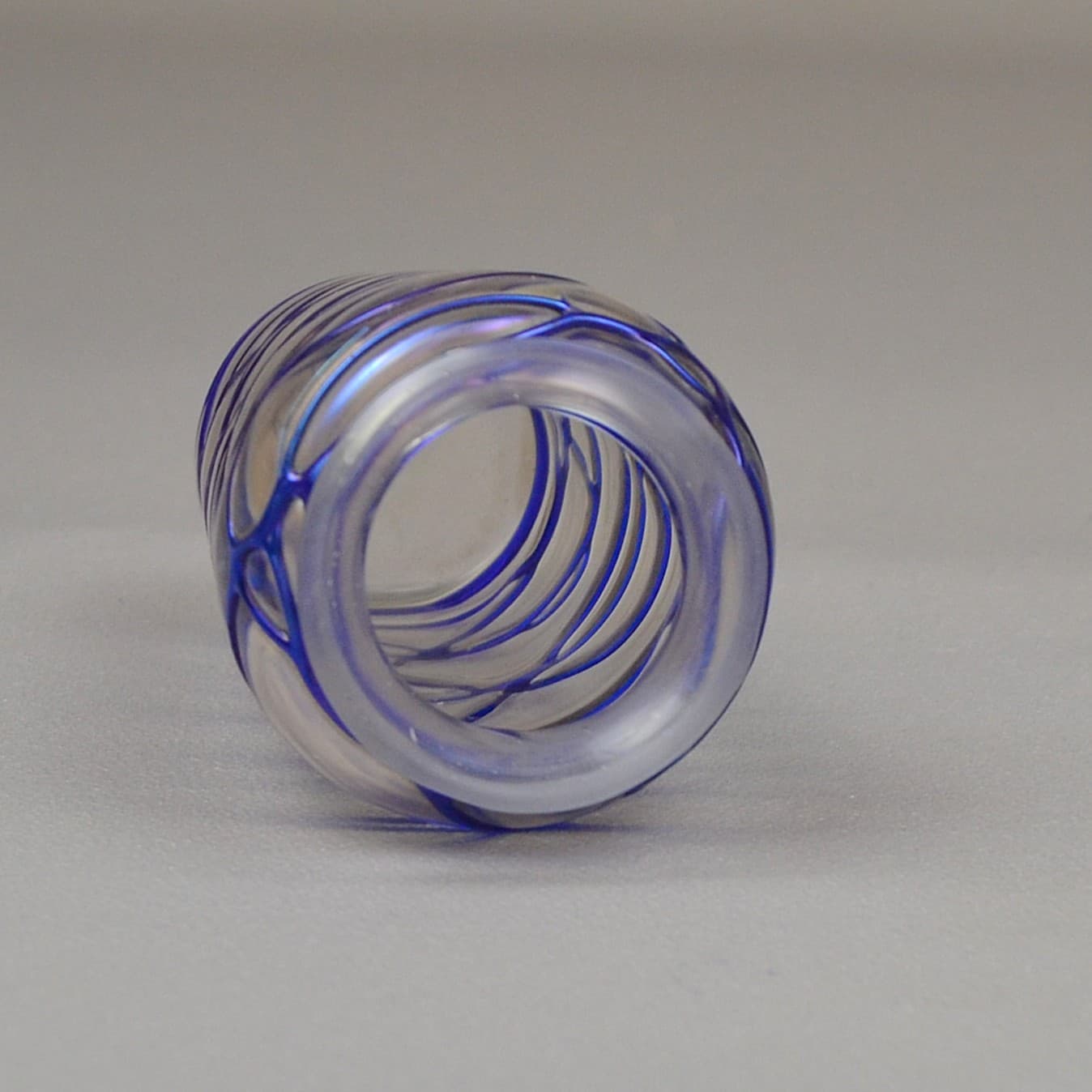 Wazon secesyjny, szkło mlecznobiałe, Pallme-Koenig, Czechy, początek XX w. - 1261