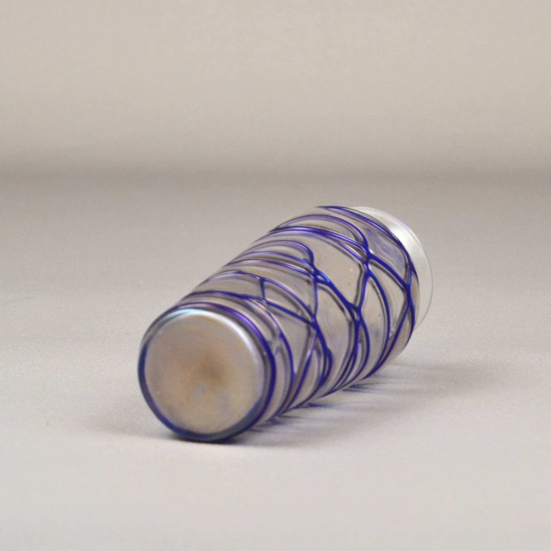 Wazon secesyjny, szkło mlecznobiałe, Pallme-Koenig, Czechy, początek XX w. - 1257