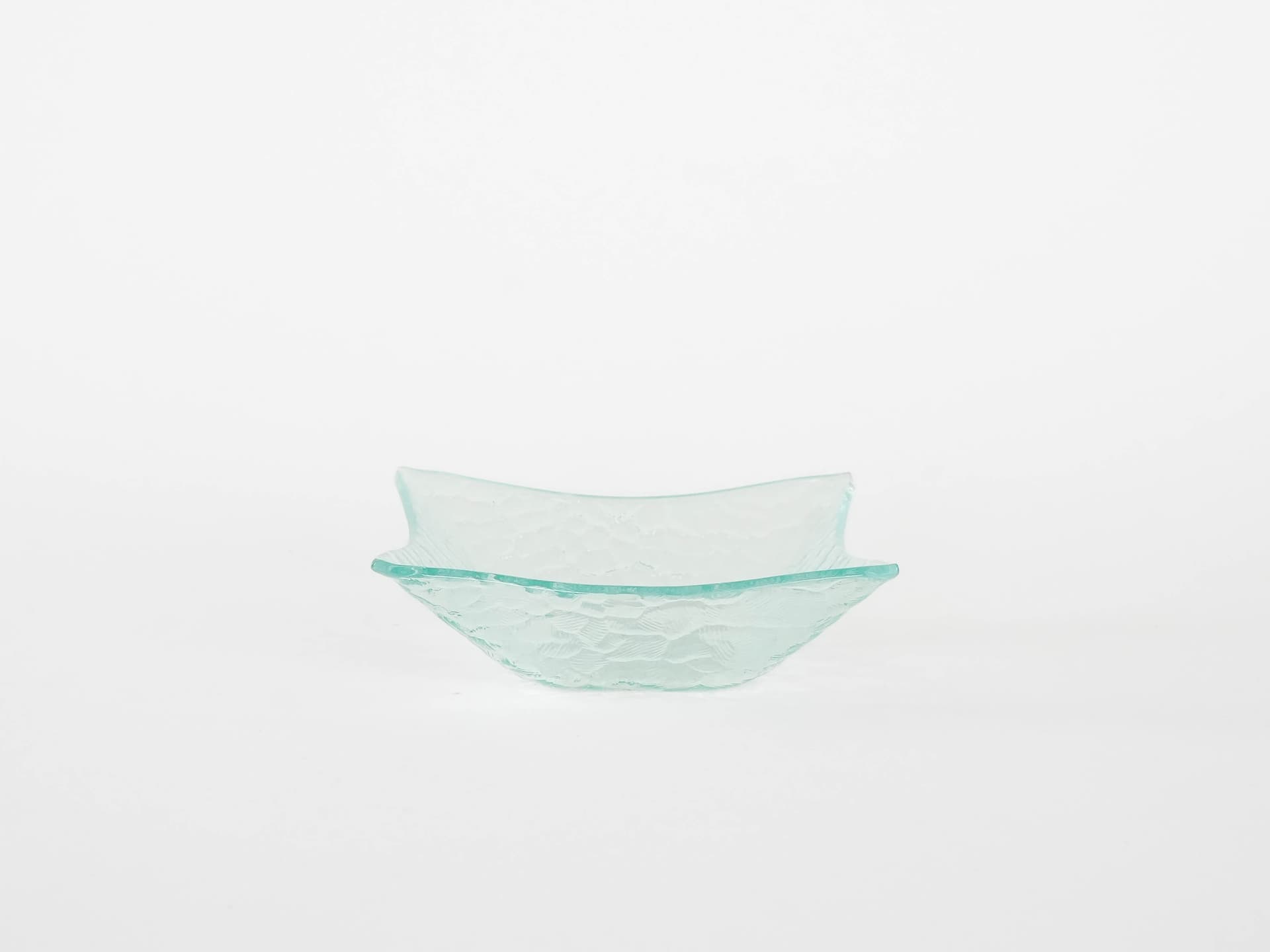 Bowl, turquoise glass, Denmark, 1970s. - 173296