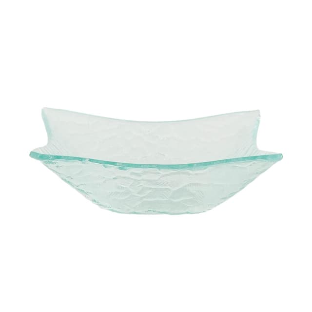 Bowl, turquoise glass, Denmark, 1970s. - DIMENSION