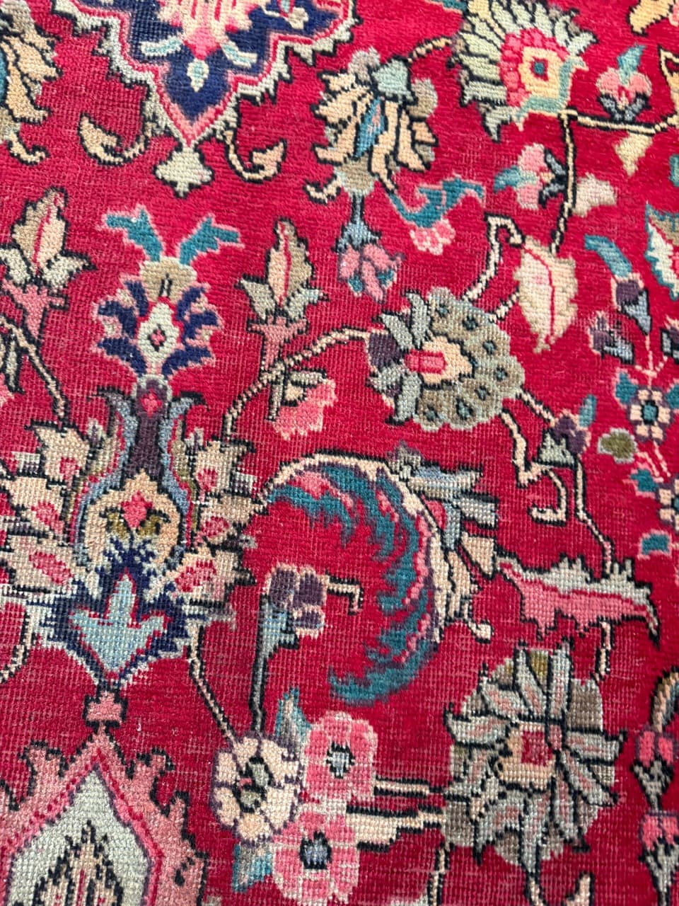 Rug Keshan 400x290 cm, red, wool, Iran - 173484