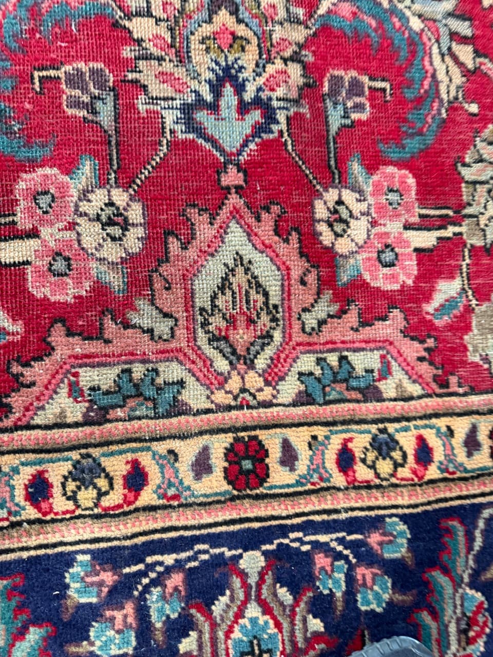 Rug Keshan 400x290 cm, red, wool, Iran - 173490