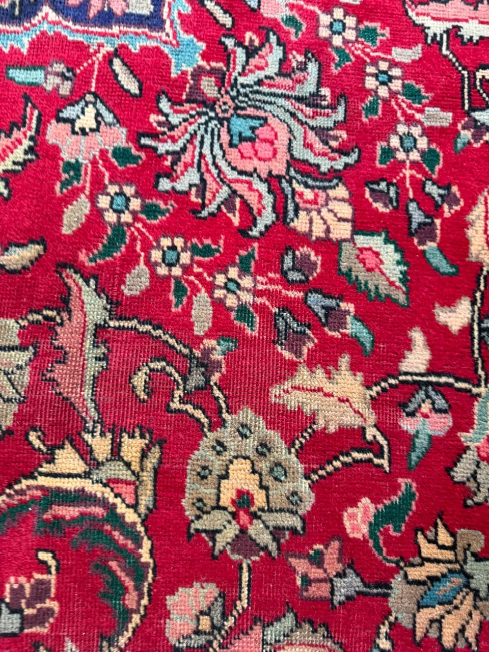 Rug Keshan 400x290 cm, red, wool, Iran - 173492