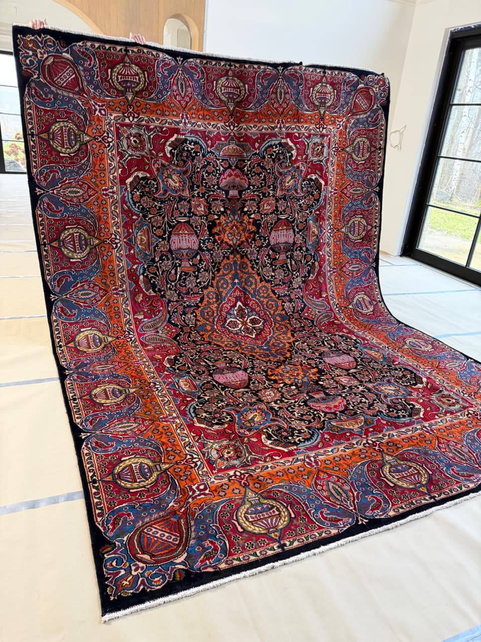 Dywan Perski R.Tkany kaszmirowy obrazowy Kaschmar Figural 400x300 - 173532