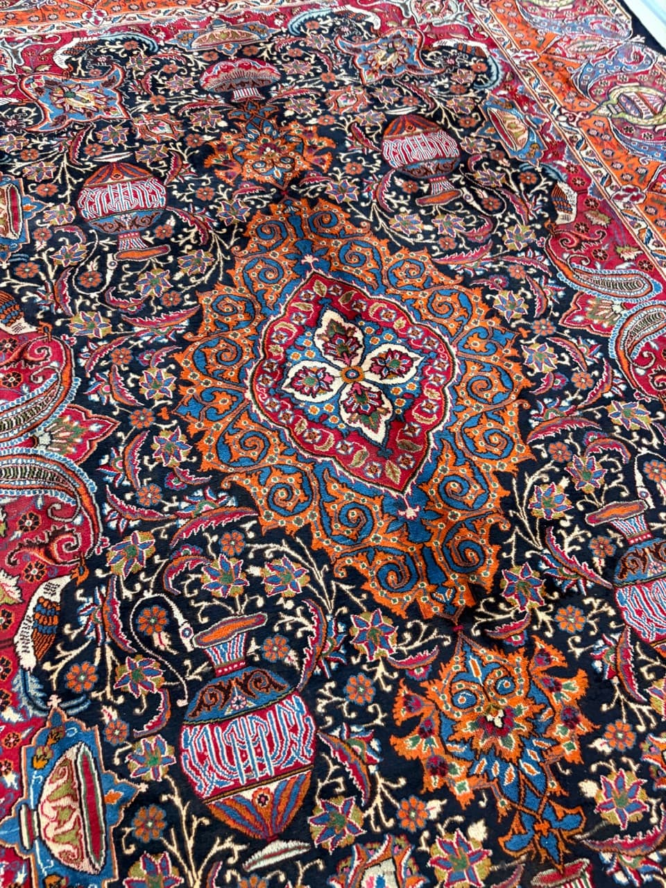 Dywan Perski R.Tkany kaszmirowy obrazowy Kaschmar Figural 400x300 - 173529