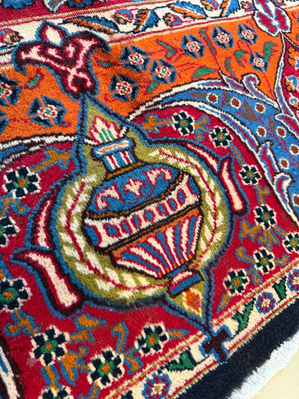 Dywan Perski R.Tkany kaszmirowy obrazowy Kaschmar Figural 400x300 - 173527