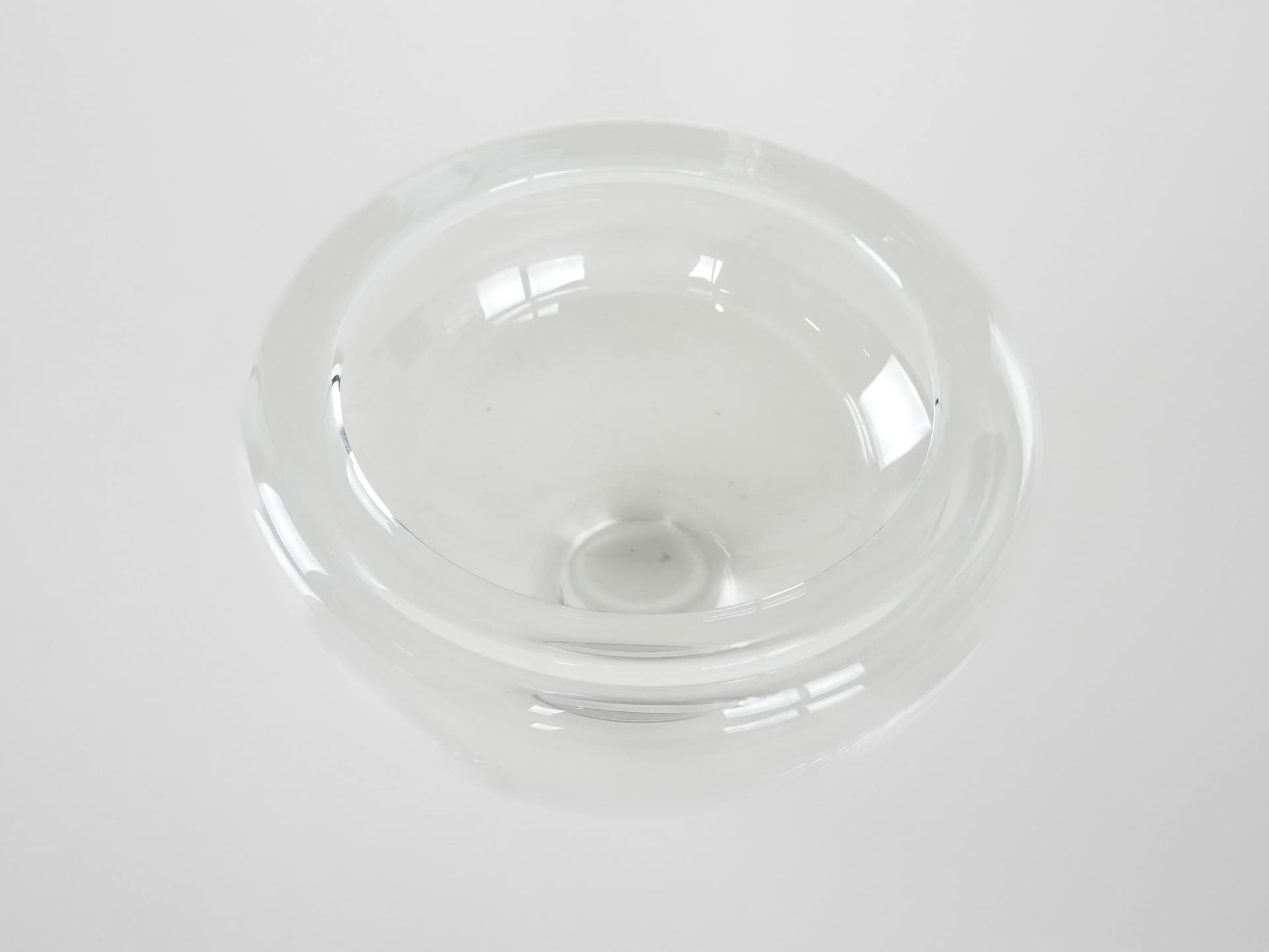 Misa Provence, transparent, szkło, proj. P. Lütken, Royal Copenhagen, Dania, lata 50. - 173639