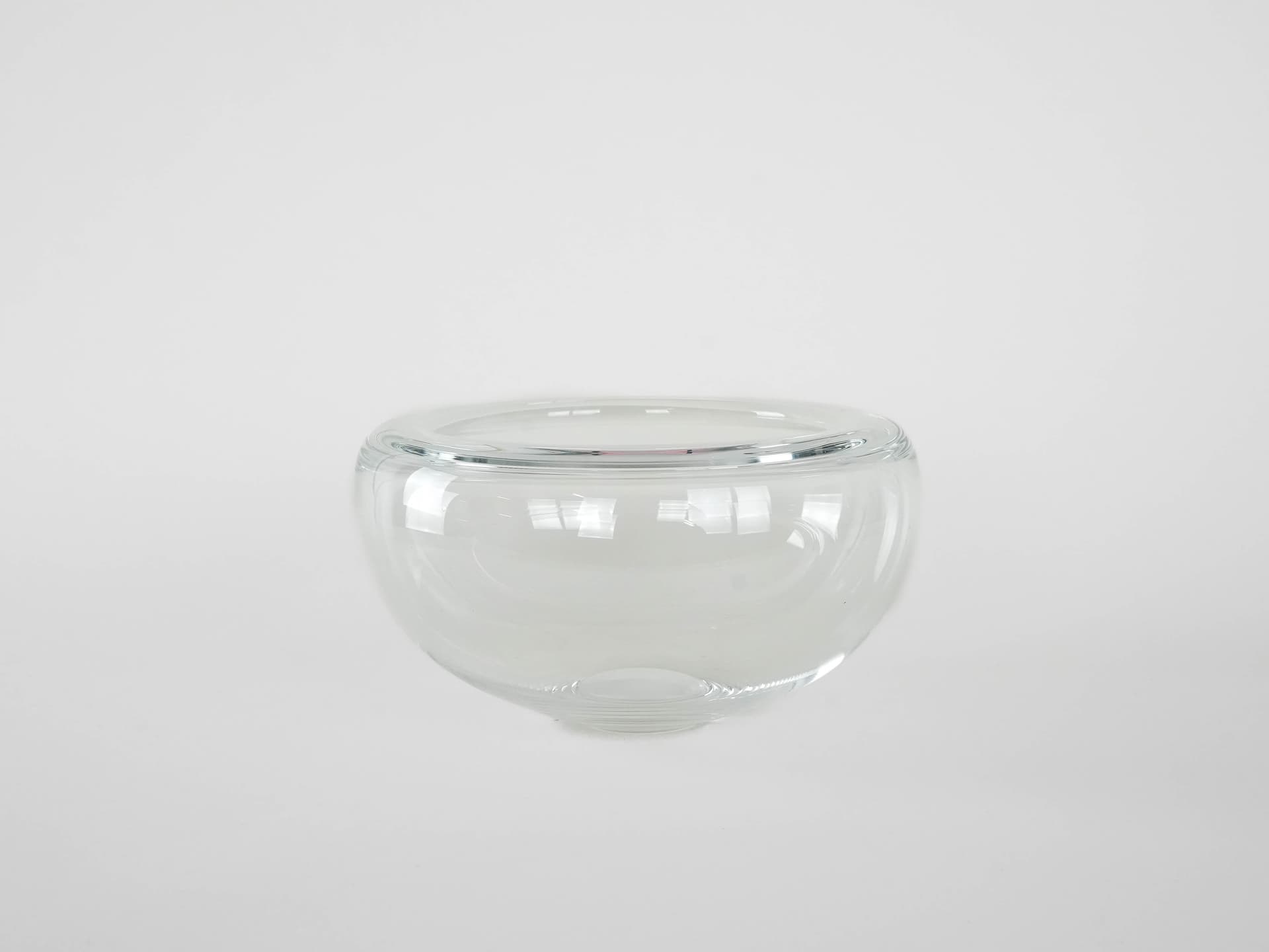 Misa Provence, transparent, szkło, proj. P. Lütken, Royal Copenhagen, Dania, lata 50. - 173641