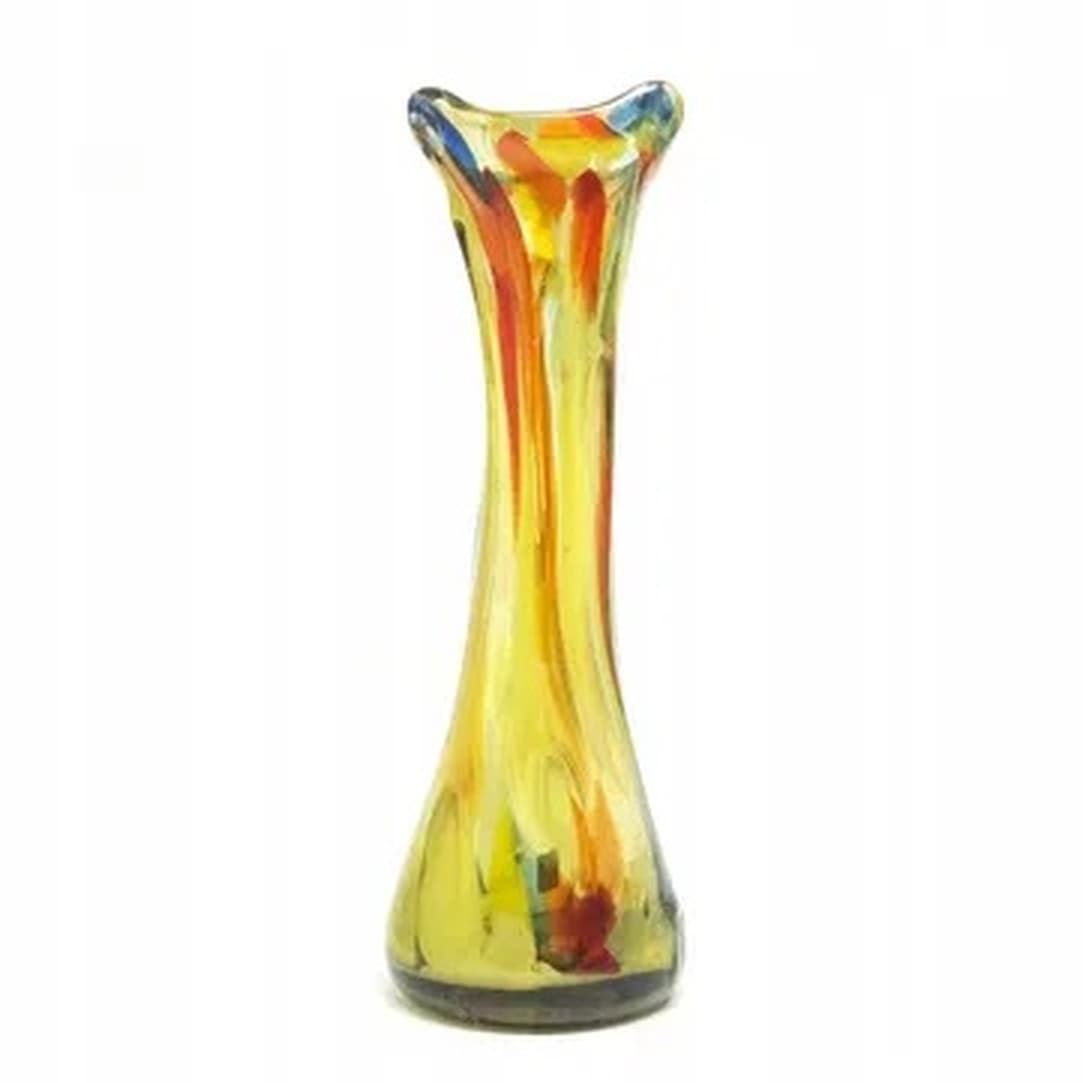 Sękacz vase, modernism, glass, Poland, 1970s