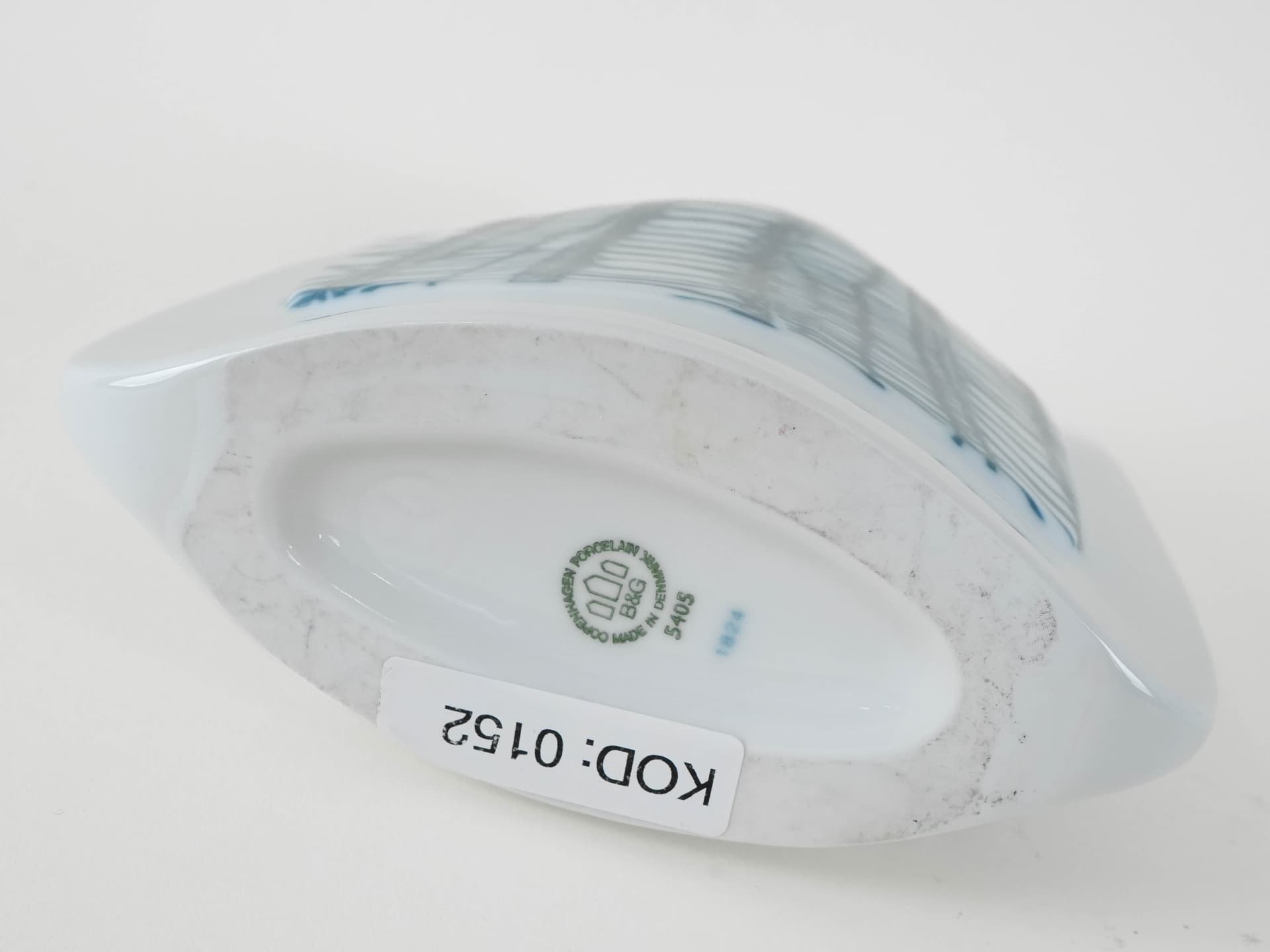 Wazon, Bing & Grøndahl 1824, biały, porcelana, Dania, lata 70. - 173757