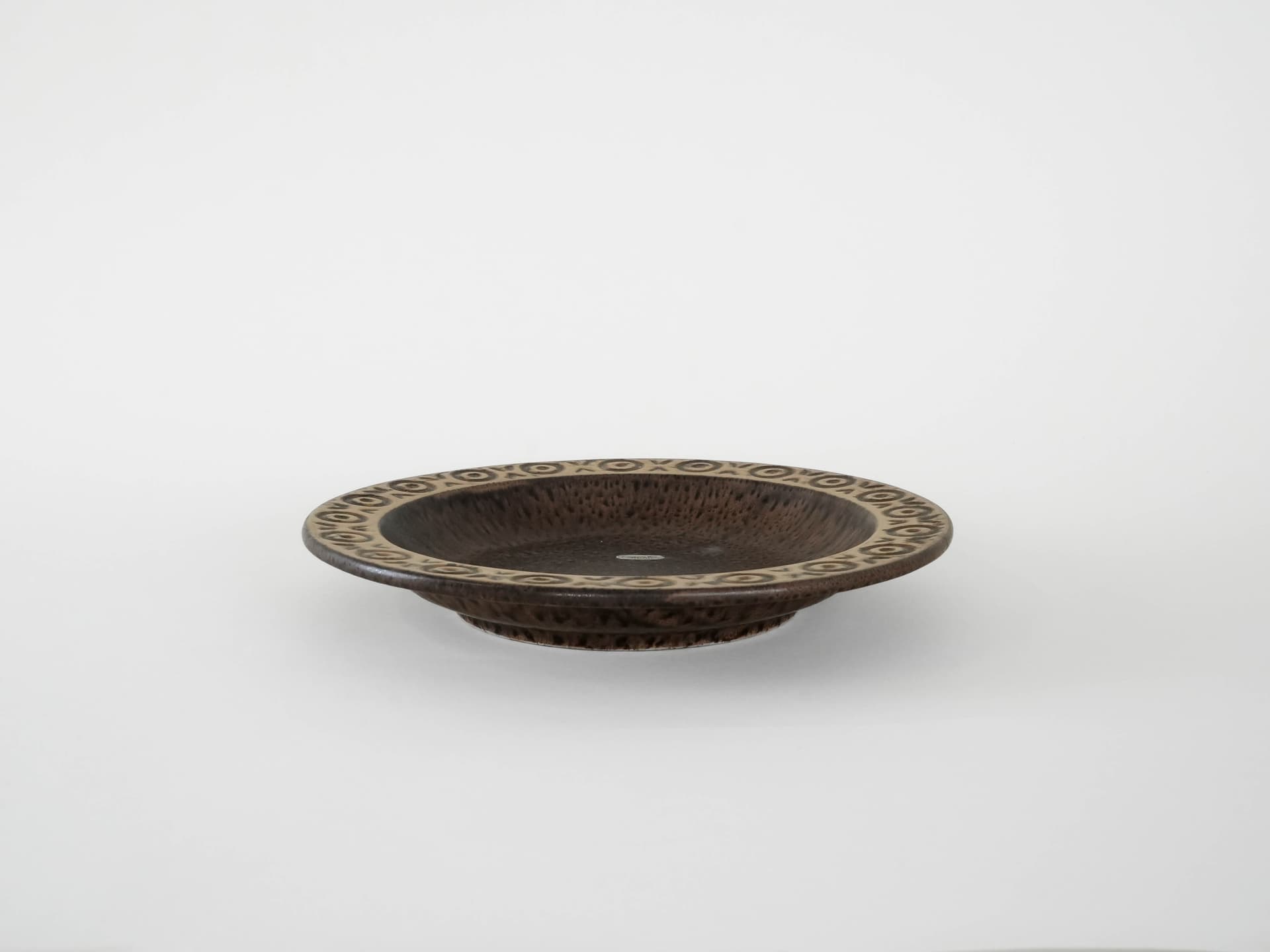 Misa dekoracyjna, brązowy, stoneware, LoveMose, Dania, lata 60. - 173856